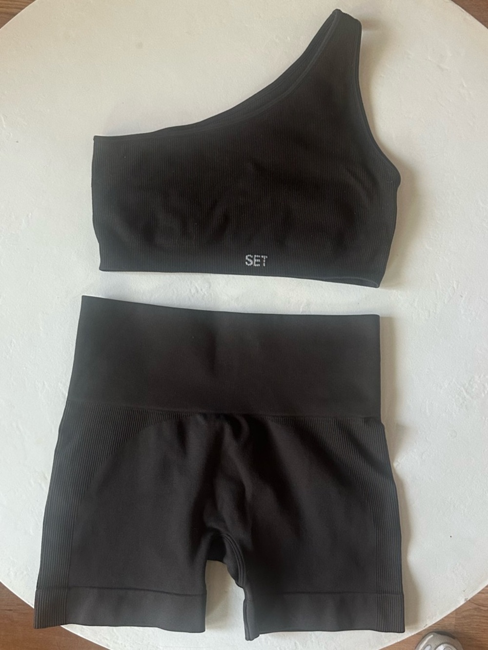 SET Active Brown Performance Activewear Top
